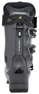 Lange Shadow 85 W HV Women's Ski Boots 2027 featuring a high-volume fit, 85 flex, Dual Pivot technology, and Suspension Blade construction.