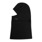 Front view of the Le Bent Double Up Midweight Balaclava featuring a dual-layer Merino wool and bamboo rayon blend, drop-chin hinge, and low-profile flatlock seams.