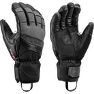 LEKI Griffin Base 3D Glove featuring premium goatskin leather, Hyperloft insulation, silicone grip pads and integrated LEKI Trigger System.