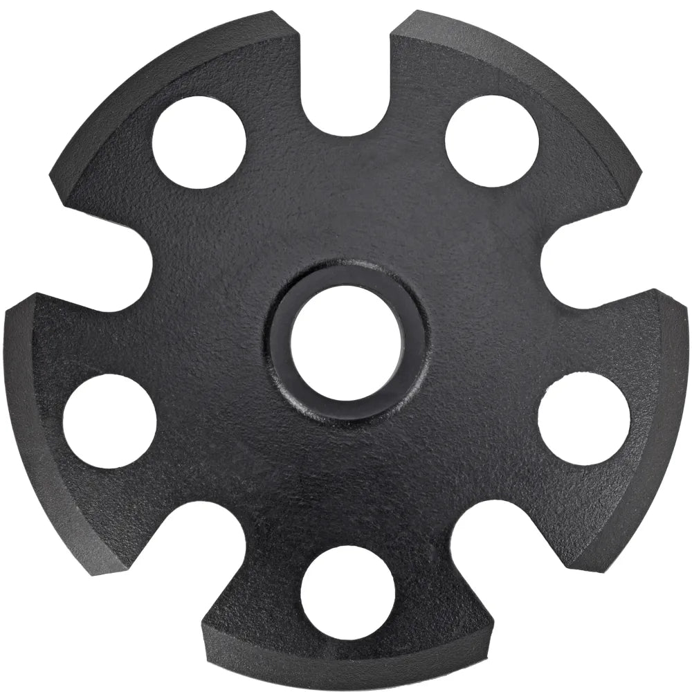 LEKI Tour Snowflake Basket 95MM in black, large replacement ski pole baskets designed for touring, powder and deep snow.