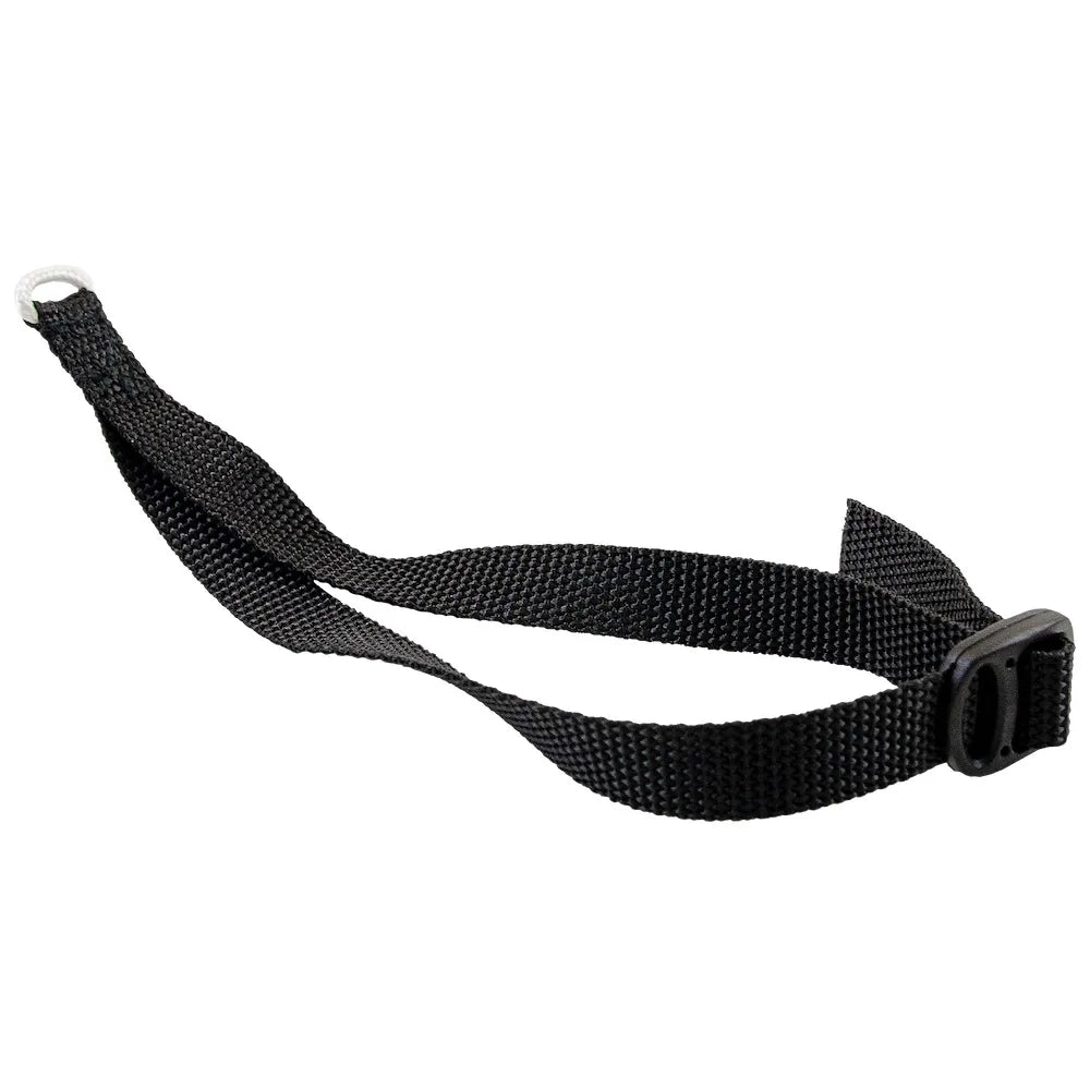 LEKI Trigger Easy Strap replacement straps in black for compatible Trigger S and Trigger 3D alpine ski pole grips.