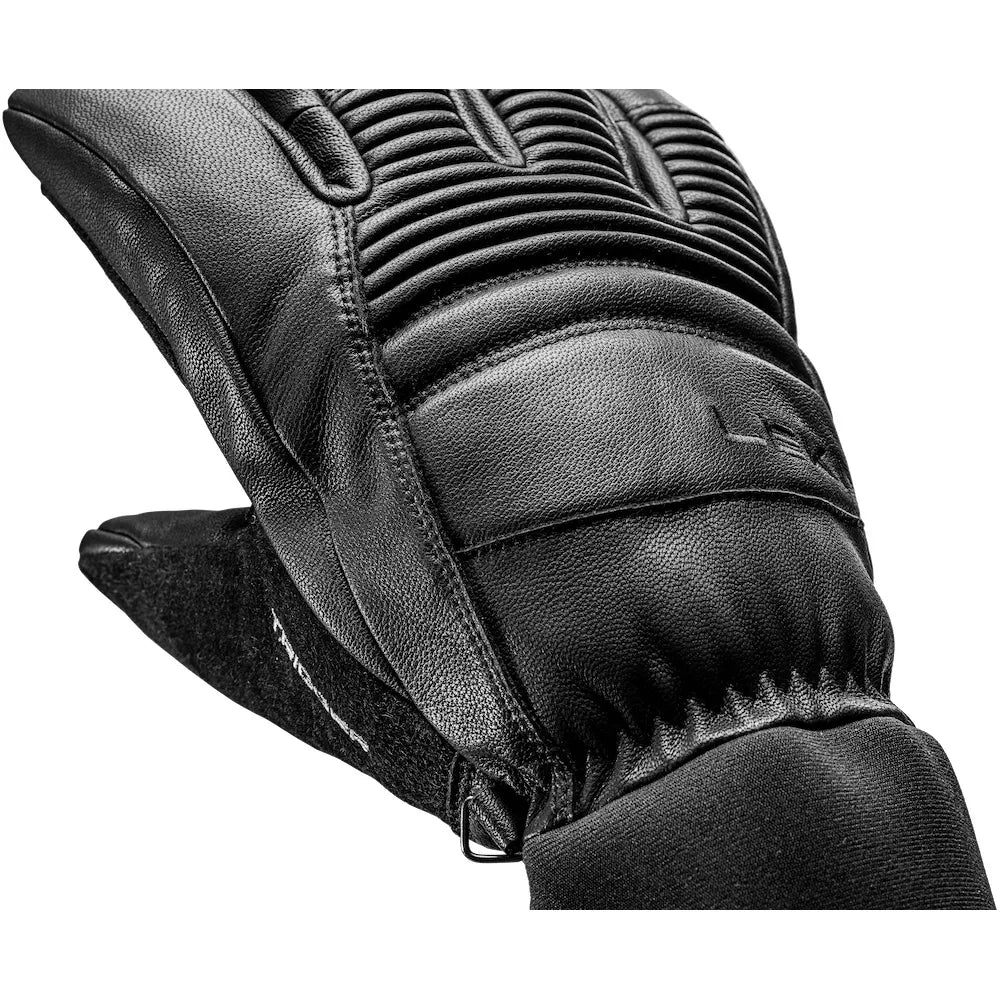 LEKI Tyton Pro TR Gloves featuring premium goatskin leather, PrimaLoft Gold insulation, silicone grip pads and LEKI Trigger System.