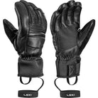LEKI Tyton Pro TR Gloves featuring premium goatskin leather, PrimaLoft Gold insulation, silicone grip pads and LEKI Trigger System.