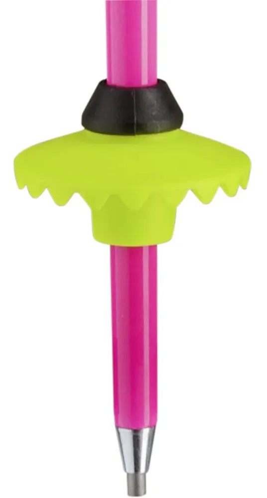 LEKI WCR Evo Lite SL TR Race Poles in Pink 2027 featuring lightweight aluminum shafts and Trigger S grips for junior slalom racing.