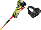 LEKI WCR Lite SL 3D Red junior slalom race poles with Trigger 3D grip system