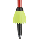 A Leki WCR Pro Lite GS TR Race Poles featuring 16 mm HTS 6.5 aluminum Airfoil shafts, GS bend geometry, Trigger 3D Pro G grips, and carbide tips.