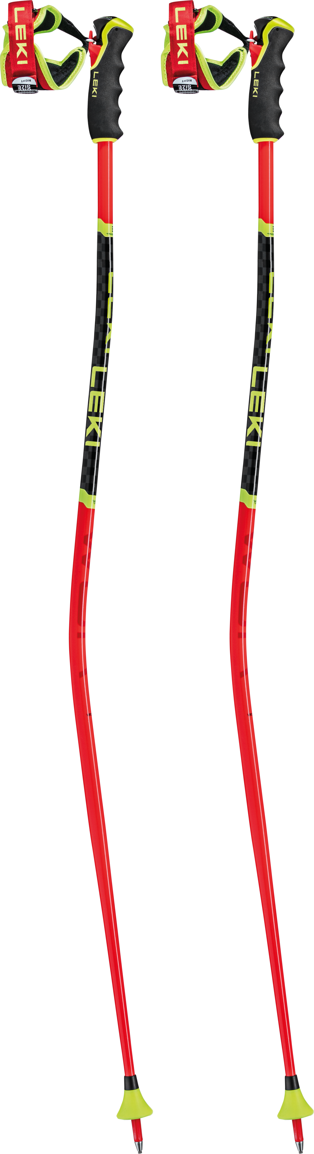 LEKI WCR TBS GS 3D giant slalom race poles with Trigger 3D grip system