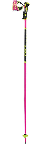 LEKI WCR TBS SL 3D Pink slalom race poles with Trigger 3D grip system