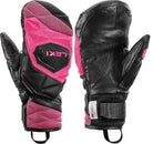 LEKI WCR Venom 3D JR Race Mitt featuring protective race construction, warm mitt design, reinforced panels, and integrated Trigger 3D technology.