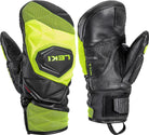 LEKI WCR Venom 3D JR Race Mitt featuring protective race construction, warm mitt design, reinforced panels, and integrated Trigger 3D technology.