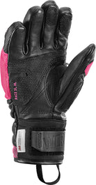 LEKI WCR Venom 3D Junior Race Glove featuring race protection, reinforced construction, and integrated Trigger 3D technology for junior ski racers.