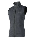 A grey Lenz Women's Heat Vest 2.0 that features an advanced heating system throughout the vest.