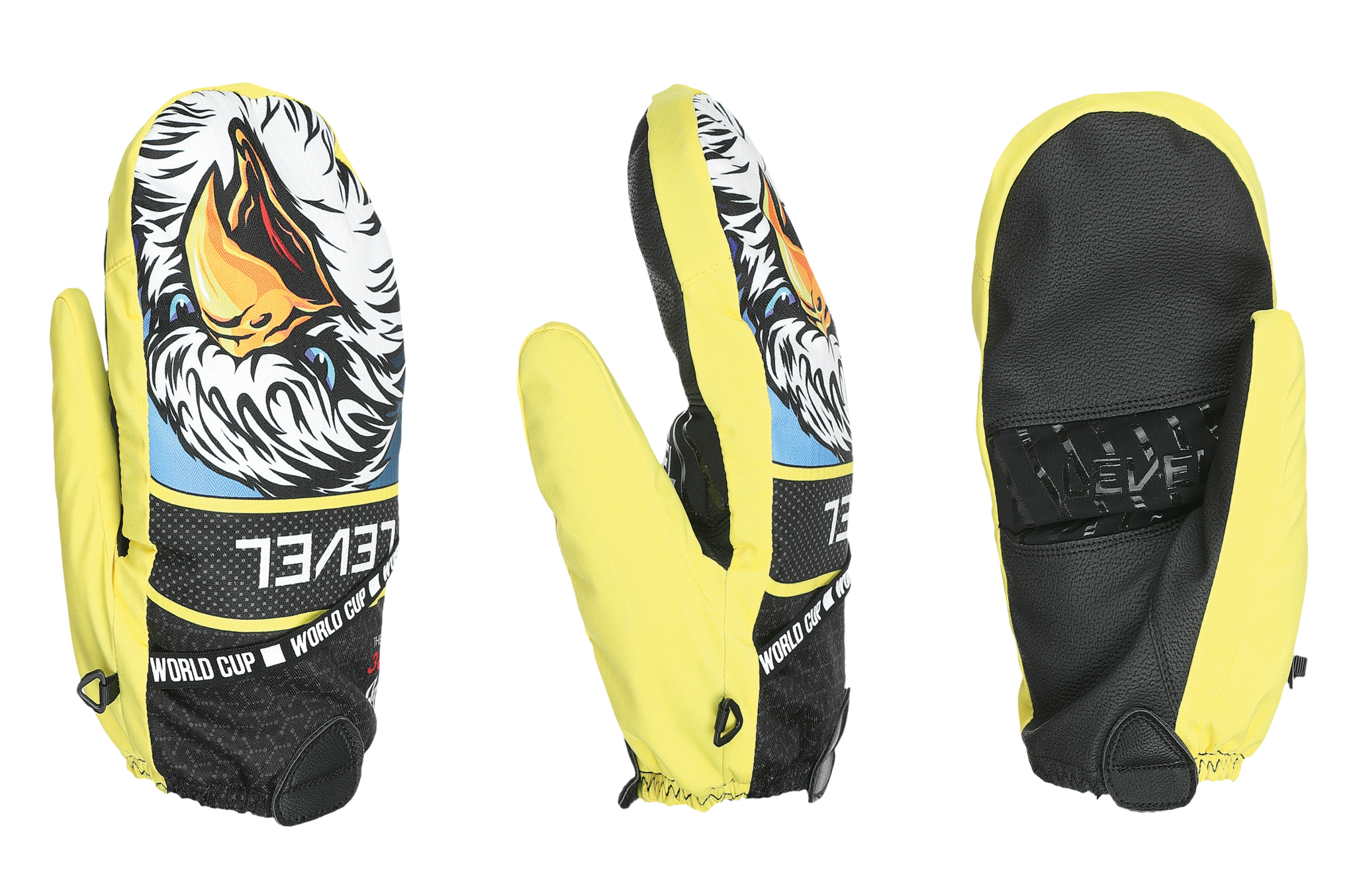 Level Thermo-Plus 3000 Overglove featuring a weather-resistant outer shell, lightweight design, adjustable cuff, and added protection for ski gloves.
