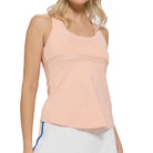 Lija Elite Lilian Tennis Tank featuring lightweight performance fabric, moisture-wicking comfort, breathable construction, and athletic styling.