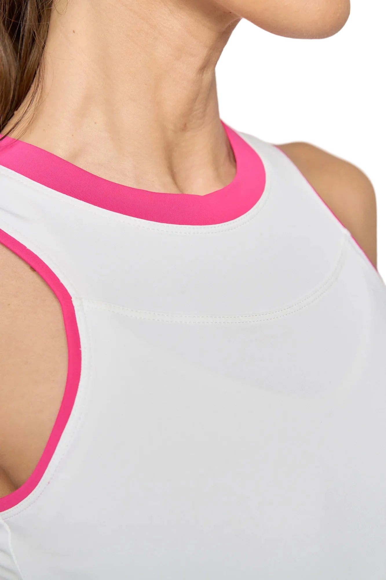 Lija Women's Elite Tiebreak 13 Inch Tennis Skort featuring lightweight stretch performance fabric, built-in shorts, breathable comfort, and athletic styling.