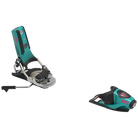 A Look Pivot 2.0 11 GW B95 Lagoon ski binding featuring a turntable heel design with 28mm of elastic travel, a full-action reinforced toe piece with 45mm of lateral travel, a DIN range of 3.5 to 11, GripWalk compatibility, and a 95mm brake width.