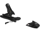 A black Look SPX 11 ski binding that is designed for advanced all-mountain skiing.
