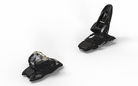 A black Marker Squire 11 binding that is intended for all-mountain skiing.
