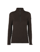 Women’s Newland Brielle 1/2 Zip Sweater featuring lightweight DHtech Pure polypropylene knit construction, half-zip collar, and contrasting sleeve accents.