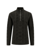 Newland Women’s Calyra 1/2 Zip Sweater featuring DHtech Soft Relief technical polypropylene knit, textured jacquard detailing, and a half-zip high collar.