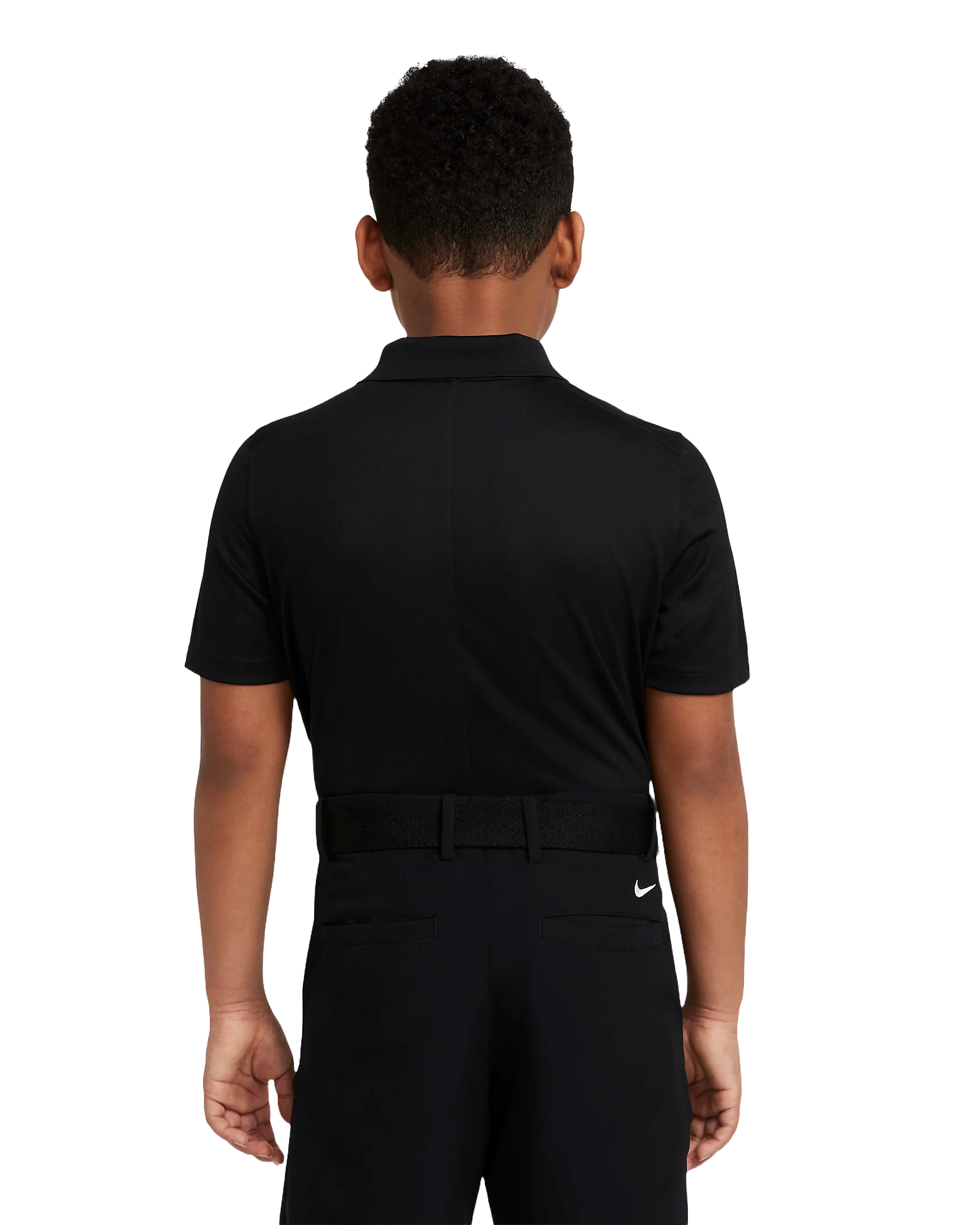 Nike Boys' Dri-FIT Victory Golf Polo featuring moisture-wicking technology, breathable fabric, and a comfortable athletic fit.