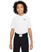 Nike Boys' Dri-FIT Victory Golf Polo featuring moisture-wicking technology, breathable fabric, and a comfortable athletic fit.
