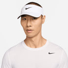 Nike Dri-FIT Ace Visor featuring sweat-wicking performance fabric, lightweight breathable construction, adjustable fit, and sun-shielding brim.