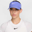 Nike Dri-FIT Ace Visor featuring sweat-wicking performance fabric, lightweight breathable construction, adjustable fit, and sun-shielding brim.