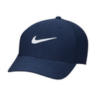 Nike Dri-FIT Club Structured Hat featuring sweat-wicking performance fabric, structured six-panel design, adjustable fit, and curved brim.