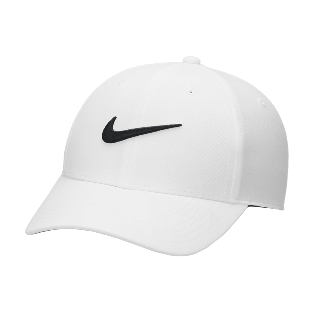 Nike Dri-FIT Club Structured Hat featuring sweat-wicking performance fabric, structured six-panel design, adjustable fit, and curved brim.