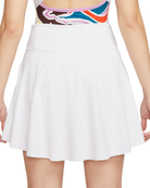 Nike Women's Dri-FIT Advantage Pleated Skirt featuring moisture-wicking technology, pleated styling, built-in shorts, and performance comfort.