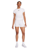 Nike Women's Dri-FIT Advantage Tennis Top featuring sweat-wicking performance fabric, breathable comfort, athletic fit, and court-ready styling.