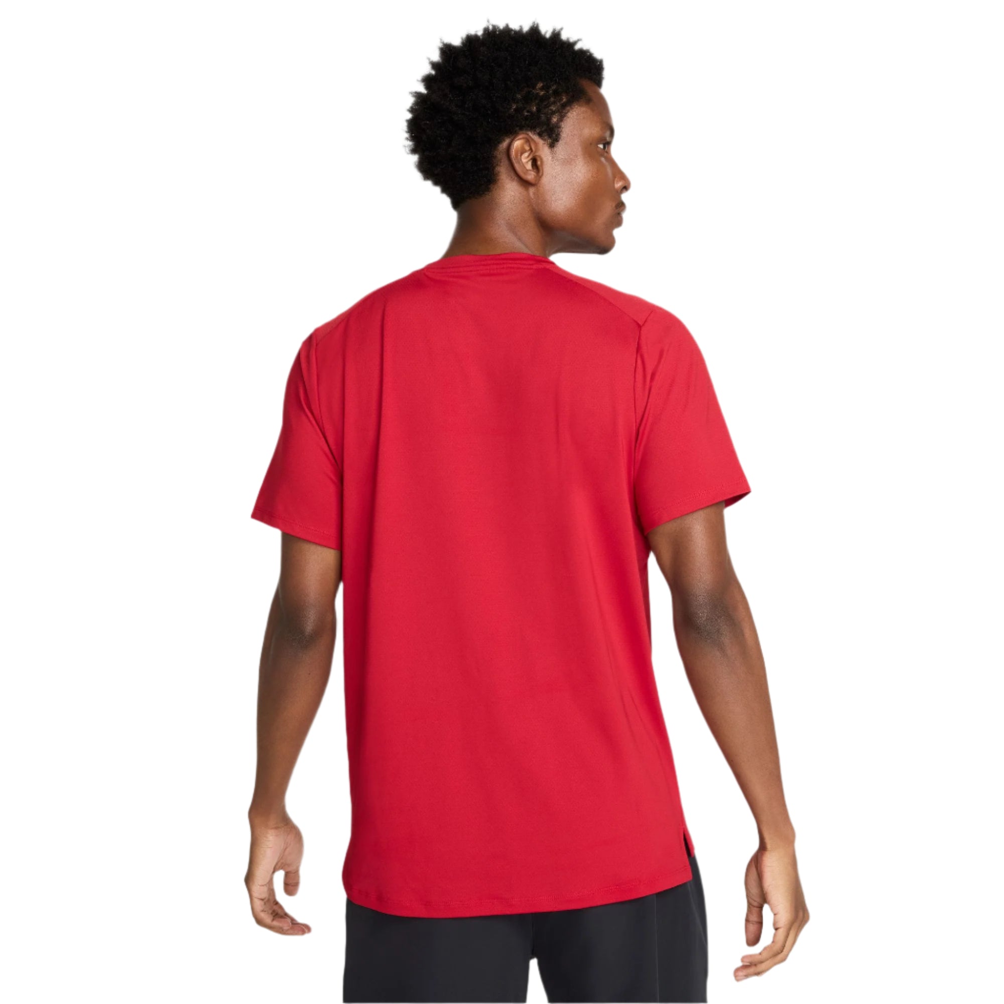NikeCourt Men's Tennis Dri-FIT Advantage T-Shirt featuring sweat-wicking performance fabric, breathable comfort, athletic fit, and court-ready styling.