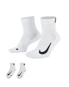 NikeCourt Multiplier Max Sock featuring maximum cushioning, sweat-wicking fabric, supportive arch fit, and durable athletic construction.