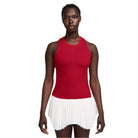 NikeCourt Women's Dri-FIT Advantage Tennis Tank featuring sweat-wicking performance fabric, breathable comfort, athletic fit, and court-ready styling.