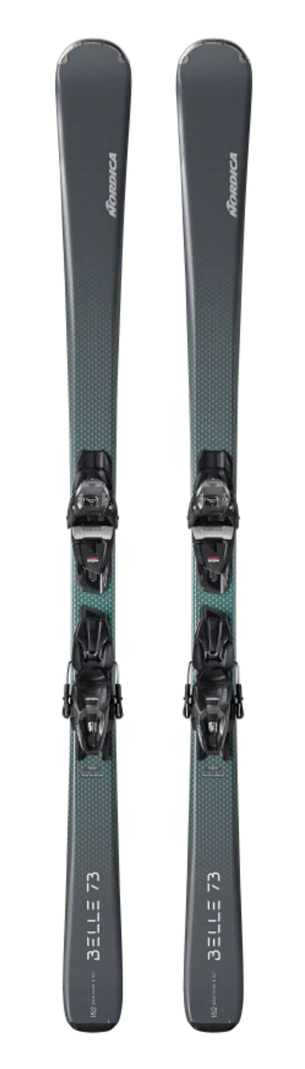Nordica Belle 73 skis with FDT 10 bindings 2025