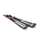 Nordica Dobermann Combi Pro S junior race skis with FDT 7.0 bindings for slalom and giant slalom training, 2027 model.