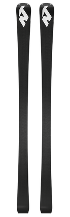 Nordica Multigara DC 74 Ti Skis 2027 in Greyblue and White with Comp 12 FDT bindings, 74 mm waist and Energy Ti Double Core.