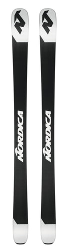 Nordica Santa Ana 87 Skis 2027 in Coral, Blue and Black with 87 mm waist and TSM Pulse Core construction.