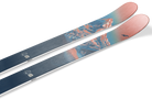 Nordica Santa Ana 97 Skis 2027 in Salmon, Turquoise and Navy with 97 mm waist and TSM Pulse Core construction.