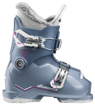 Nordica Speedmachine J2 Junior Ski Boots with two aluminum buckles, lightweight Triax shell and adjustable flex system.