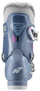 Nordica Speedmachine J3 Junior Ski Boots with three aluminum buckles, lightweight Triax shell and adjustable flex system.