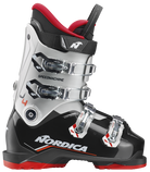 Nordica Speedmachine J4 Junior Ski Boots with four aluminum buckles, lightweight Triax shell, 25 mm power strap and Comfort Fit liner.