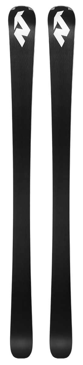 Nordica Steadfast 85 DC Skis 2027 in Grey Blue and Anthracite with TPX 12 bindings and Energy Ti Double Core construction.