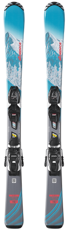 Nordica Team G skis with FDT 4.5 bindings 2026
