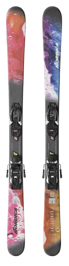 Nordica Unleashed J skis with FDT 7.0 bindings 2026