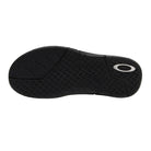 A black Oakley Ellipse Flip flip-flop sandal on a white background