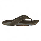 A brown Olukai Mens Nui Sandal on a white background