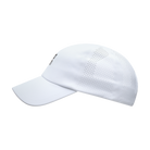 On Court Cap featuring lightweight construction, breathable performance fabric, adjustable fit, and a curved brim for sun protection.