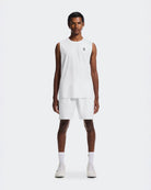 On Men's Court 7 Inch Shorts featuring lightweight performance fabric, breathable comfort, athletic fit, and unrestricted movement.